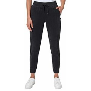 Mondetta Black Track Pants with Elastic Waistband